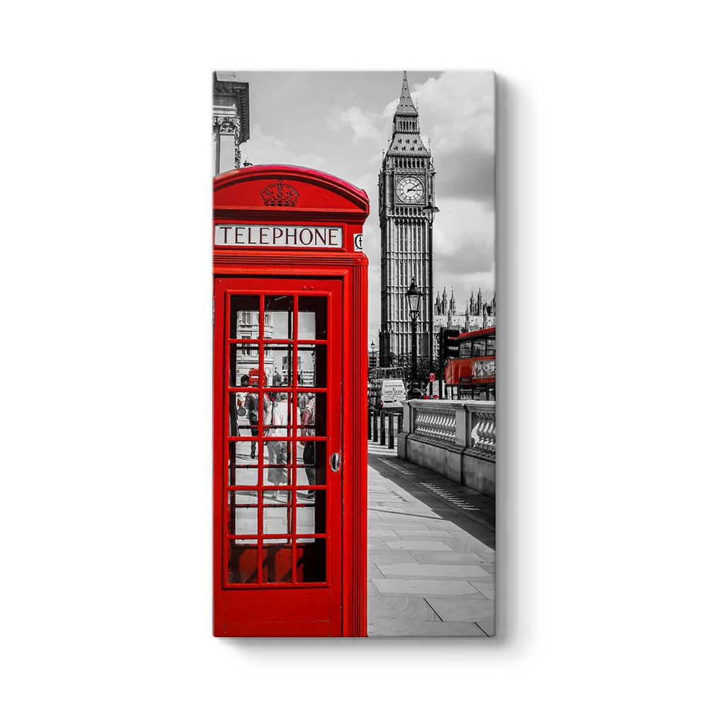 Big Ben - Telefon Kulubesi Tablosu - Model 7